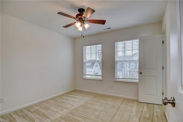 3729 Longhill Arch, Chesapeake, VA 23323 - empty room with carpet, ceiling fan, and baseboards