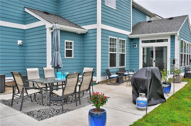 3729 Longhill Arch, Chesapeake, VA 23323 - view of patio featuring outdoor dining space and grilling area