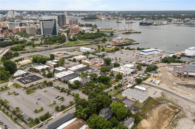1231 Boissevain Ave, Norfolk, VA 23507 - aerial view of property and surrounding area with a nearby body of water and nearby urban area