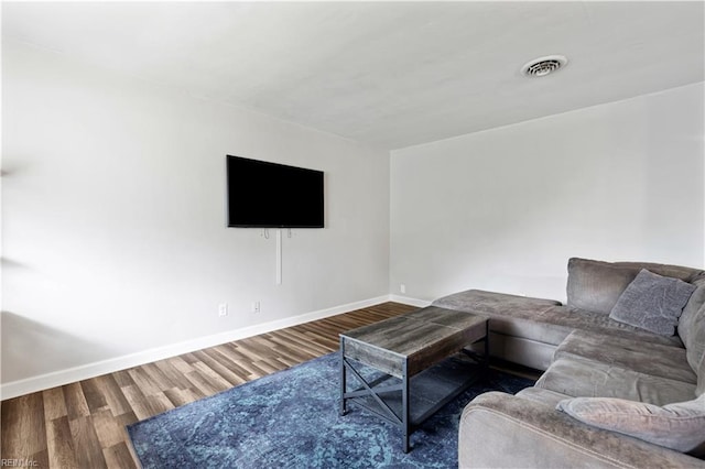 2720 Juniper St, Norfolk, VA 23513 - living room with baseboards and wood finished floors