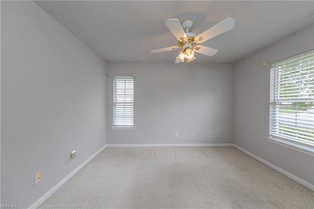238 Wingate Dr, Williamsburg, VA 23185 - unfurnished room with carpet flooring and ceiling fan