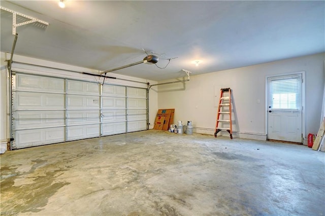 5233 Winery Dr, Chesapeake, VA 23321 - garage with a garage door opener