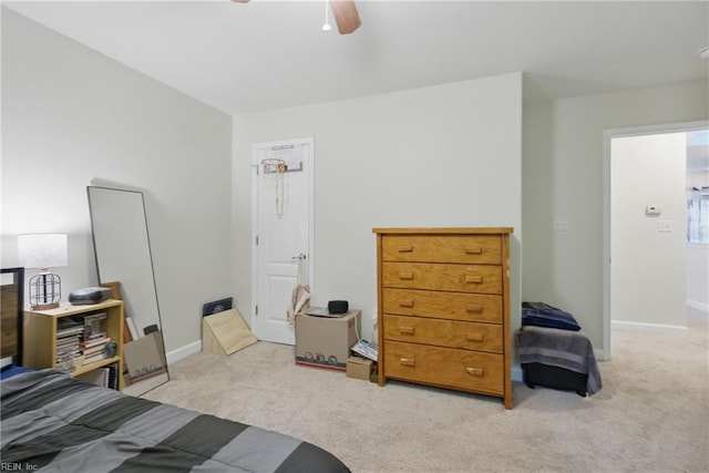 700 Dickens Pl, Chesapeake, VA 23322 - carpeted bedroom featuring baseboards and a ceiling fan