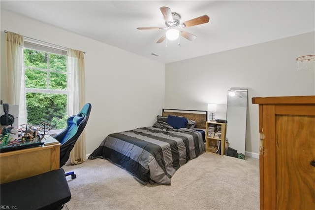 700 Dickens Pl, Chesapeake, VA 23322 - carpeted bedroom featuring ceiling fan