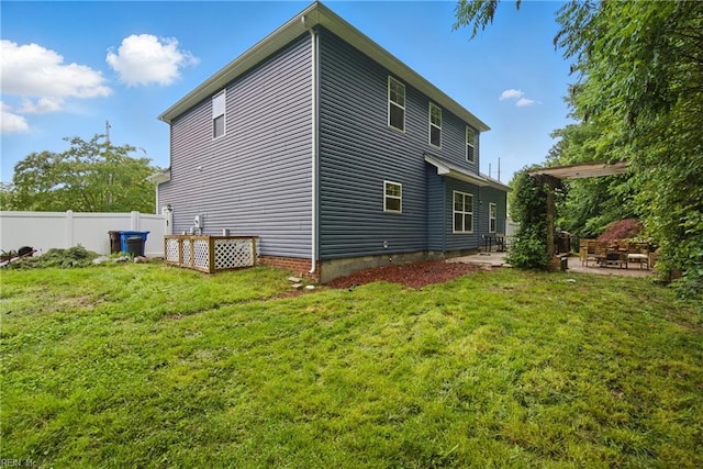 700 Dickens Pl, Chesapeake, VA 23322 - back of house with a patio