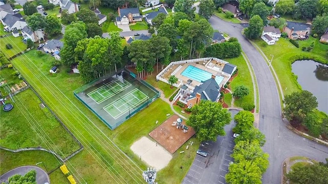 700 Dickens Pl, Chesapeake, VA 23322 - aerial view of a pool area