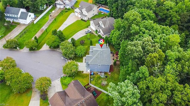 700 Dickens Pl, Chesapeake, VA 23322 - aerial view of residential area