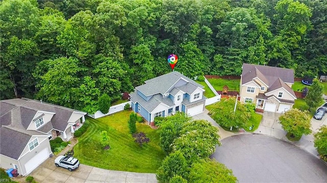 700 Dickens Pl, Chesapeake, VA 23322 - aerial perspective of suburban area