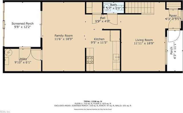392 Deputy Ln Unit D, Newport News, VA 23608 - home floor plan