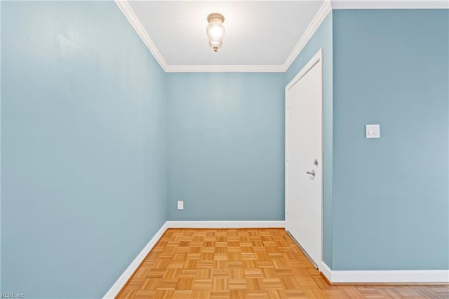 7720 Dunfield Pl Unit A3, Norfolk, VA 23505 - empty room with ornamental molding and baseboards