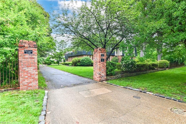 5209 Studeley Ave, Norfolk, VA 23508 - gate with a lawn