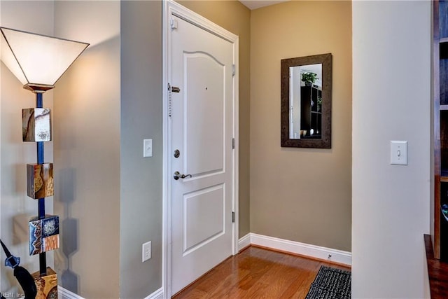 5413 Foundation St, Williamsburg, VA 23188 - foyer with wood finished floors and baseboards