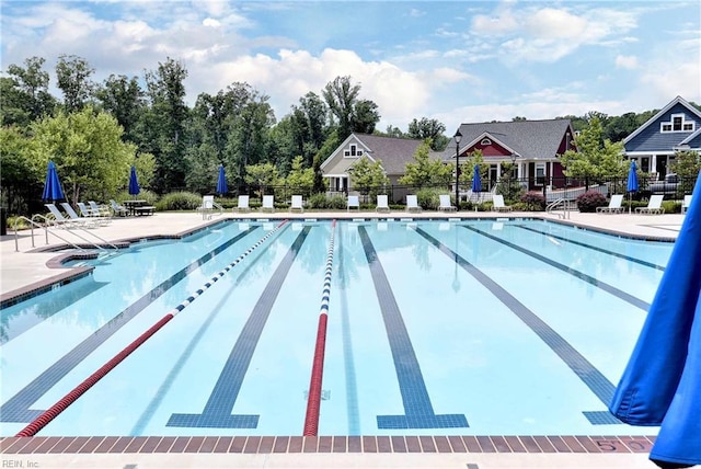 5413 Foundation St, Williamsburg, VA 23188 - community pool featuring a patio area