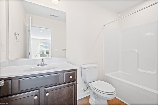 2300 Venture Way Unit B, Suffolk, VA 23434 - full bath featuring vanity, toilet, and tub / shower combination