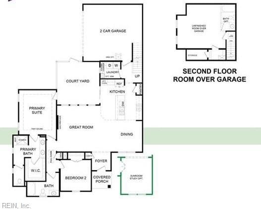 2300 Venture Way Unit B, Suffolk, VA 23434 - floor plan / room layout