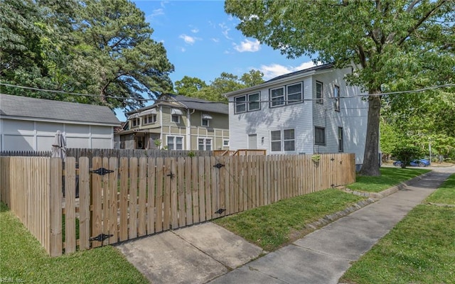 4201 Newport Ave, Norfolk, VA 23508 - back of house with a gate