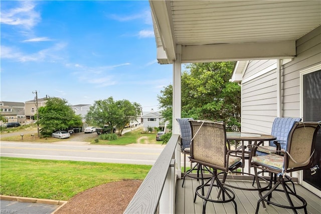 1026 High Dunes Quay Quay Unit 201, Hampton, VA 23664 - balcony featuring a residential view