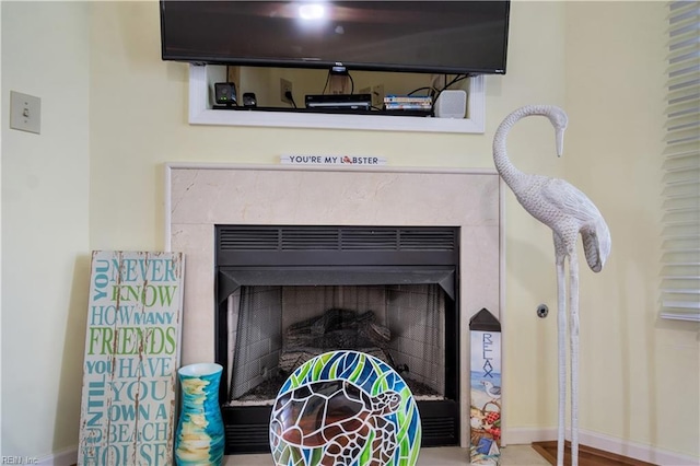 1026 High Dunes Quay Quay Unit 201, Hampton, VA 23664 - detailed view of a fireplace