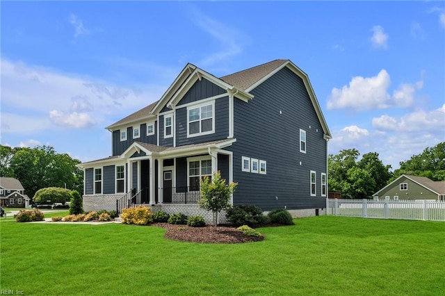 3001 Brylie Ct, Suffolk, VA 23435 - view of front of home featuring a porch and board and batten siding