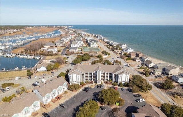 1031 High Dunes Quay Quay Unit 103, Hampton, VA 23664 - aerial view of property and surrounding area featuring a nearby body of water