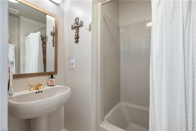 1031 High Dunes Quay Quay Unit 103, Hampton, VA 23664 - bathroom with shower / bathtub combination with curtain