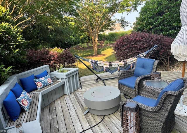 1031 High Dunes Quay Quay Unit 103, Hampton, VA 23664 - view of wooden terrace