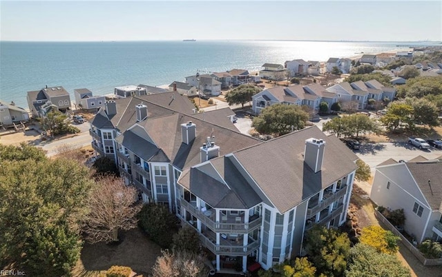 1031 High Dunes Quay Quay Unit 103, Hampton, VA 23664 - aerial view of residential area featuring a nearby body of water
