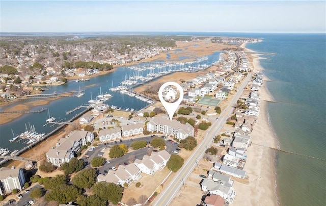1031 High Dunes Quay Quay Unit 103, Hampton, VA 23664 - aerial view of property's location featuring a large body of water