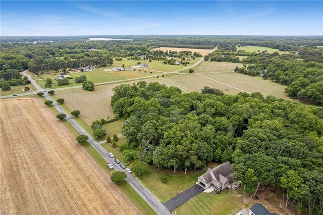 183 Belle Aire Dr, Hardyville, VA 23070 - aerial view of sparsely populated area