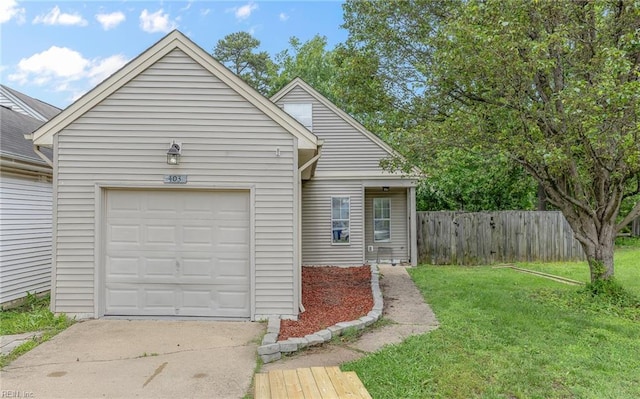 403 Joel Ct, Newport News, VA 23608 - view of front of house with an attached garage and driveway