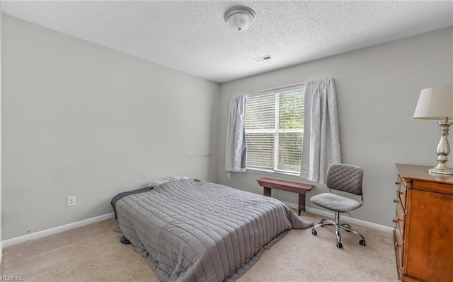 403 Joel Ct, Newport News, VA 23608 - bedroom featuring light carpet, baseboards, and a textured ceiling