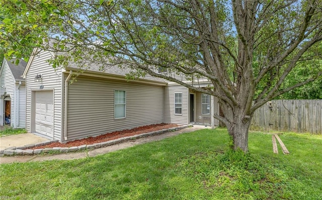 403 Joel Ct, Newport News, VA 23608 - view of front of house with a garage and concrete driveway