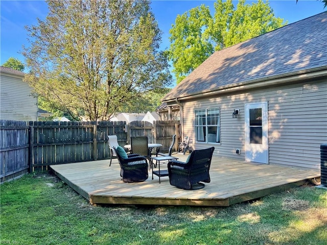 403 Joel Ct, Newport News, VA 23608 - view of wooden terrace