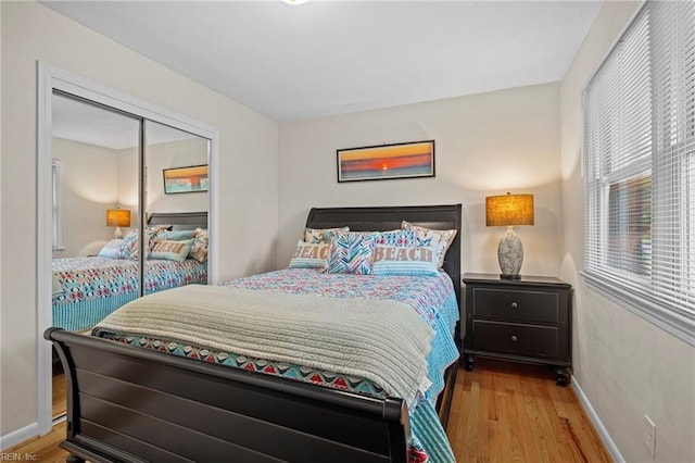 4680 Miles Standish Rd, Virginia Beach, VA 23455 - bedroom featuring wood finished floors, baseboards, and a closet