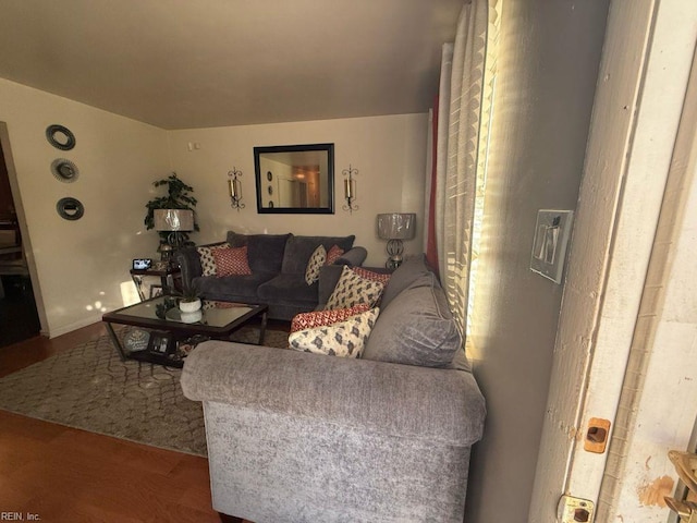 3904 Starboard Rd, Chesapeake, VA 23321 - living room featuring wood finished floors