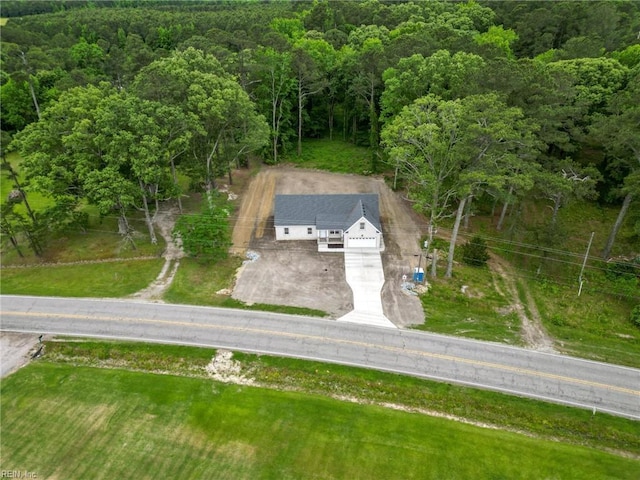 1064 Tulls Creek Rd, Moyock, NC 27958 - view of subject property featuring a forest
