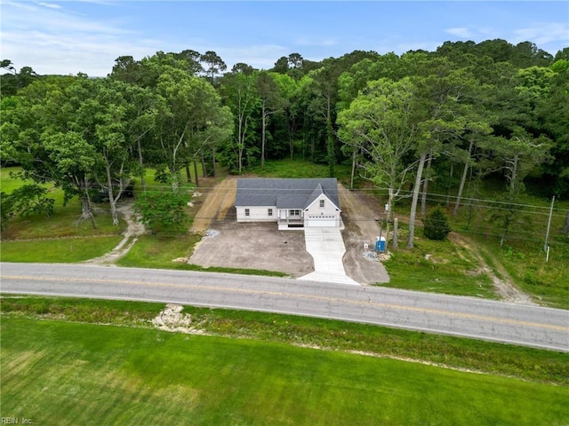 1064 Tulls Creek Rd, Moyock, NC 27958 - view of subject property with a forest
