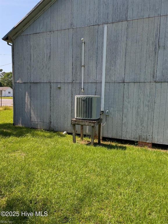 209 Main St, South Mills, NC 27976 - view of outdoor structure featuring cooling unit