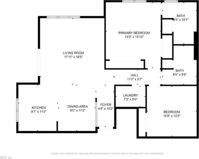 4316 Colindale Rd Unit 106, Chesapeake, VA 23321 - room layout