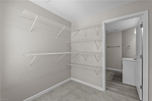 2905 Roanoke Ave, Newport News, VA 23607 - spacious closet featuring carpet floors