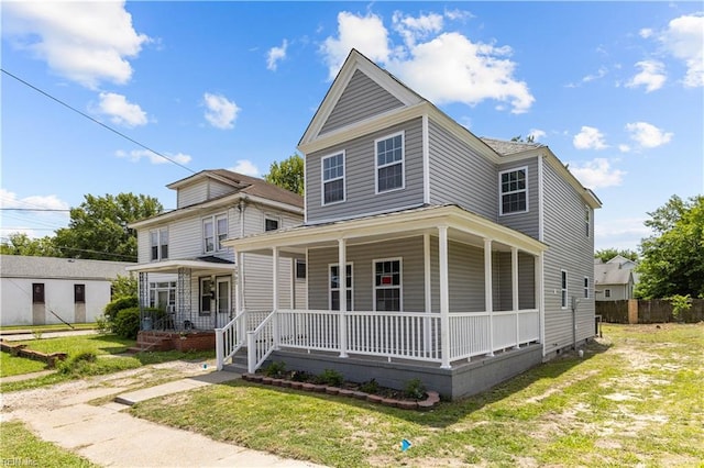 2905 Roanoke Ave, Newport News, VA 23607 - view of front facade with covered porch