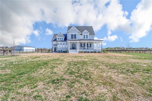 3527 Glencoe Ct, Chesapeake, VA 23322 - view of front of home with a porch, a standing seam roof, and metal roof