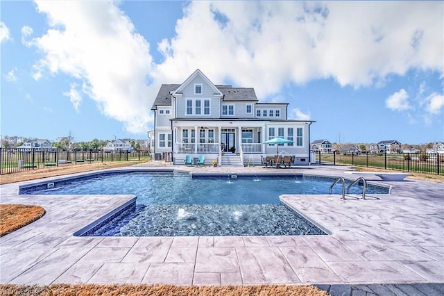 3527 Glencoe Ct, Chesapeake, VA 23322 - view of swimming pool featuring a patio area