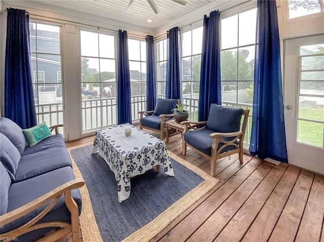 1920 Flintshire Dr, Chesapeake, VA 23323 - sunroom / solarium with hardwood / wood-style flooring