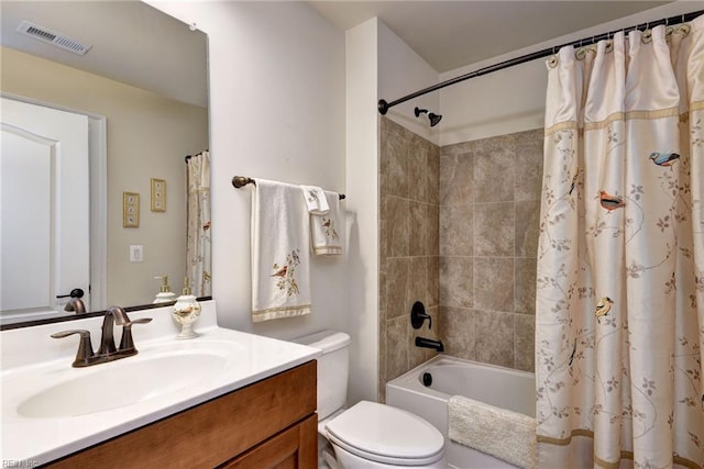 3907 Ethan Ln, Williamsburg, VA 23188 - full bath featuring vanity, toilet, and shower / bathtub combination with curtain