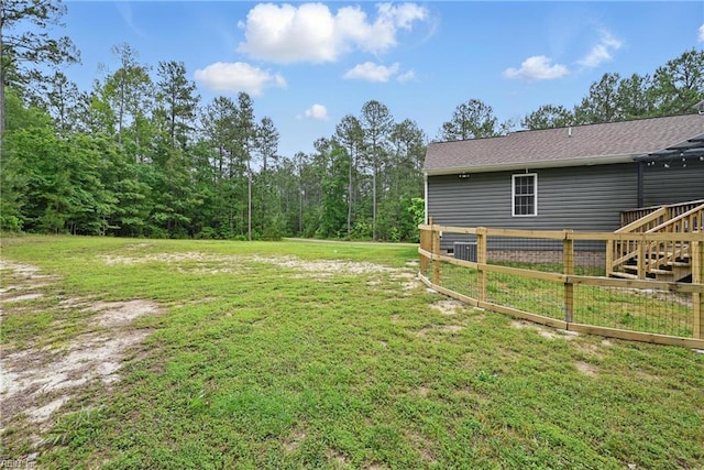320 Pamunkey Ridge Rd, King William, VA 23086 - view of yard