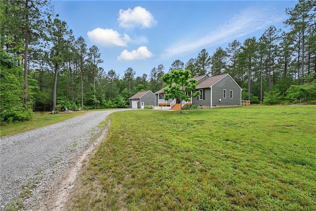 320 Pamunkey Ridge Rd, King William, VA 23086 - view of dirt / gravel driveway