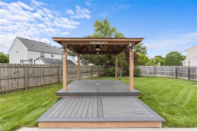 401 Fire Box Ct, Chesapeake, VA 23323 - wooden deck with a gazebo
