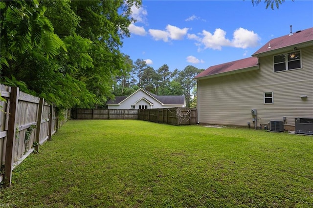 6218 Whaley Ct, Norfolk, VA 23502 - view of yard with central air condition unit