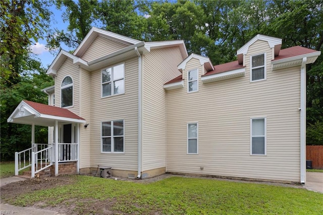6218 Whaley Ct, Norfolk, VA 23502 - view of property exterior featuring a lawn